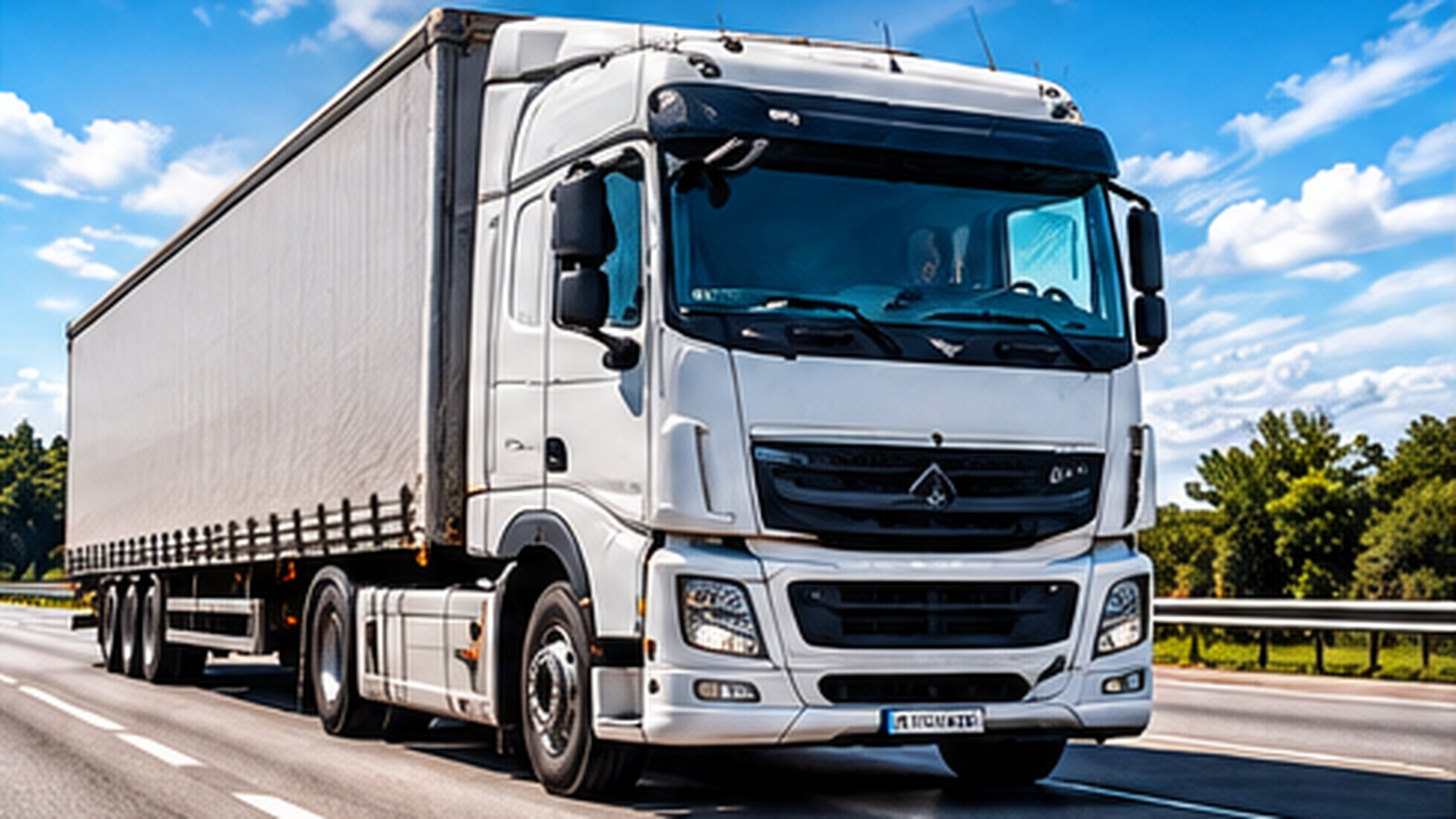 Freight truck for logistics and transportation